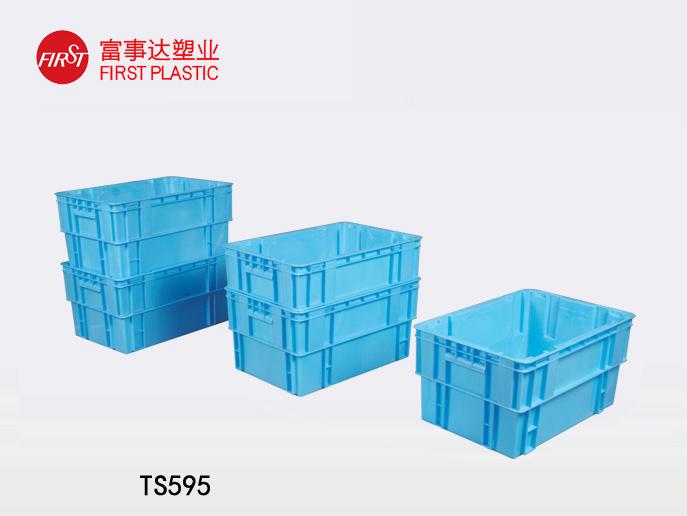 TS595翻转套叠塑料周转箱 TS595翻转套叠塑料周转箱