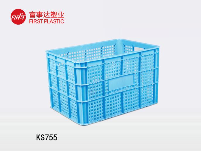 KS755网孔塑料周转箱 KS755网孔塑料周转箱